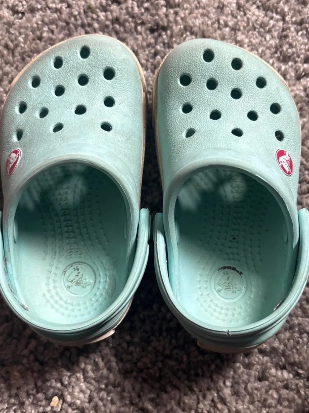 CROCS Kids Aqua Slip-On Clogs